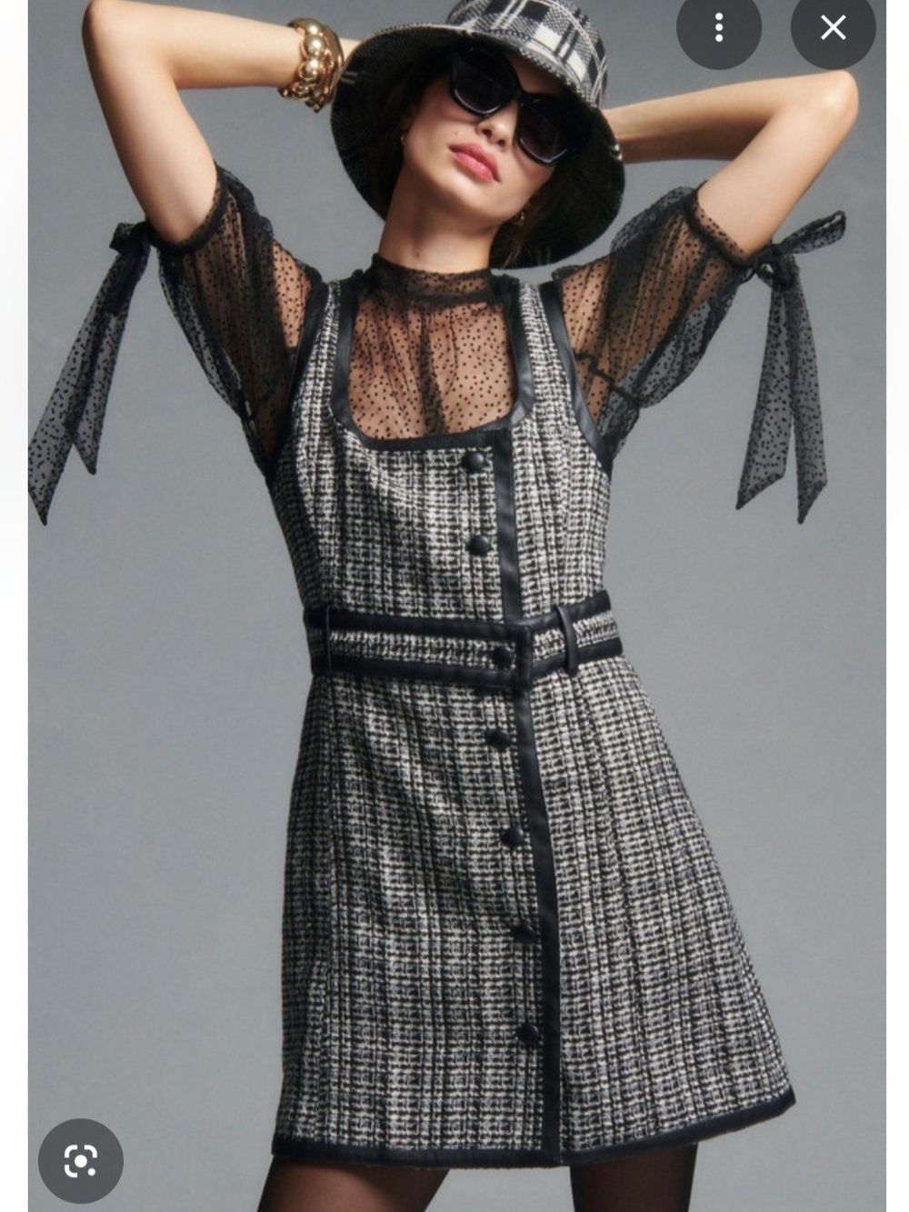 Maeve By Anthropologie Tweed Mini Dress